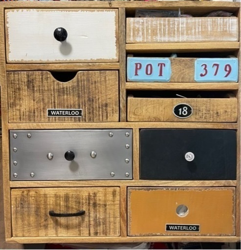 ヴィンテージ風 リビングチェスト 家具 輸入品 ヴィンテージ風 リビングチェスト 家具 輸入品