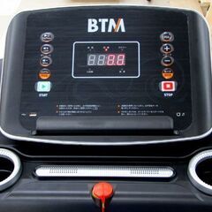 札幌市/清田区 美品!! BTM 電動ルームランナー 8029C 2021年製 ランニングマシン ウォーキング 速度最大16km 家庭用 エクササイズ 健康器具 折りたたみ収納可能