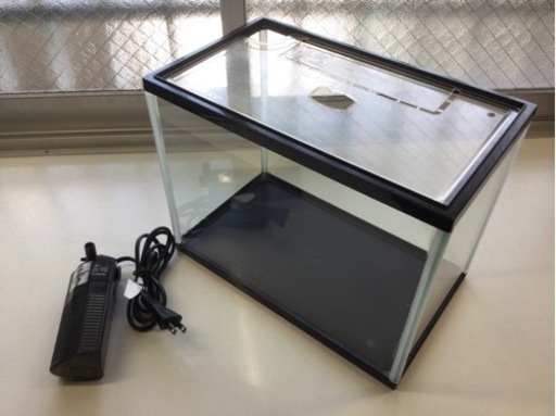 Gex Fiveplan 30センチ 水槽 と Gex ろ過器 セット Aqaくん 深井のその他の中古あげます 譲ります ジモティーで不用品の処分