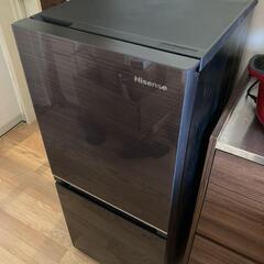 134L 2ドア冷蔵庫 2021年