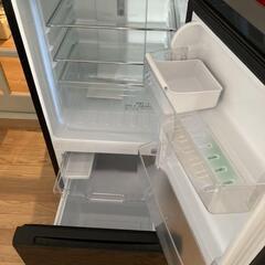 134L 2ドア冷蔵庫 2021年