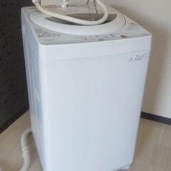 『あまり使われていないきれいな』東芝　電気洗濯機　【形名ＡＷ-５...