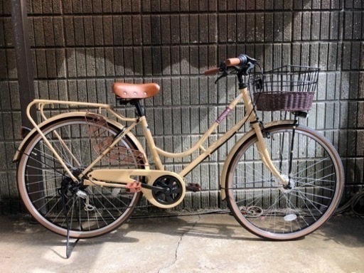 自転車 ルピナス LP-266HA シティサイクル 電動アシスト機能なし