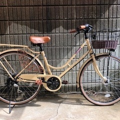 【ネット決済】自転車 ルピナス LP-266HA シティサイクル...