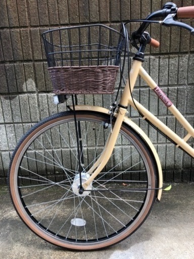自転車 ルピナス LP-266HA シティサイクル 電動アシスト機能なし