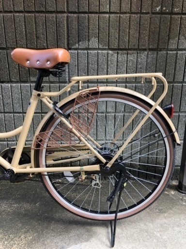 自転車 ルピナス LP-266HA シティサイクル 電動アシスト機能なし