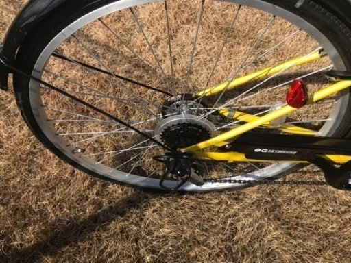 ガレージ保管　27インチ自転車