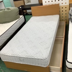 家具ならトレファク吉川店！！ Simmons シングルベッド マットレス付