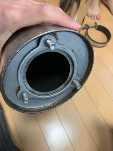 ZRX400 後期型純正マフラー&WR'sボルトオンマフラー ZRX400 ZRX400Ⅱ