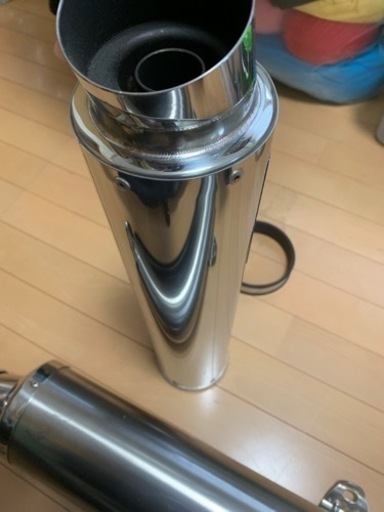 ZRX400 後期型純正マフラー&WR'sボルトオンマフラー 100%新品，爆買い