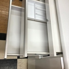 ユーアイ 140cm幅 キッチンボード 食器棚 カップボード レンジボード