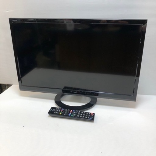 #6098 SHARP 液晶カラーテレビ　24V LC-24K40 2016年製