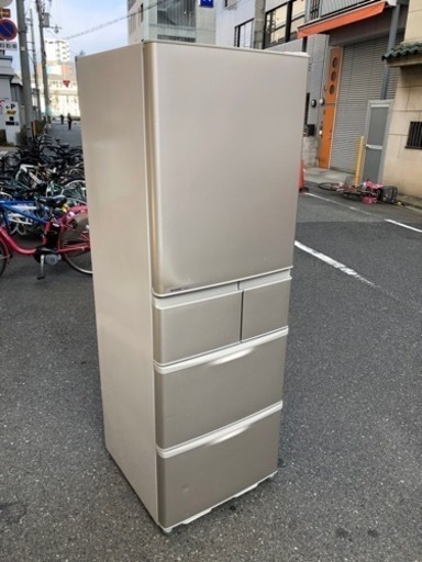 シャープ　411L 自動製氷機付き⁉️大阪市内配達設置無料⭕️保証付き