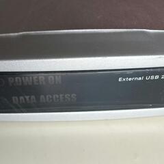 USB外付けHDDケース(中のHDDは無し)