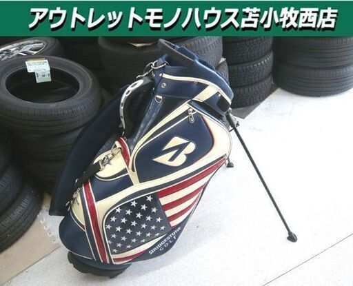 キャディバッグ スタンド付き ブリチストン メジャーコレクション FW ...