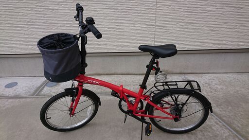 DECATHOLON 20インチ 6段変速 折りたたみ自転車