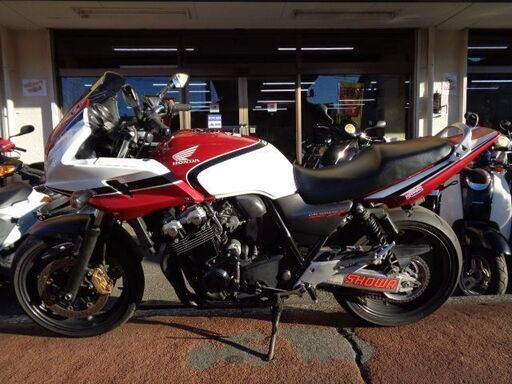 NO.4168　ＣＢ４００スーパーボルドールＳＰＥＣⅢ ＶＴＥＣ（可変バルブシステム）　ＣＢＸカラー（レッド＆ホワイト）　☆彡 NO.4168 CB400スーパーボルドールSPECⅢ VTEC（可変