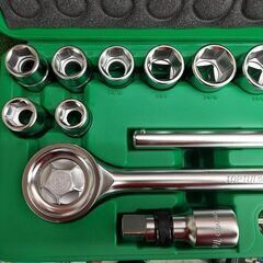 TOPTUL GCAI1701/1702 3/4ソケットレンチセット【リライズ野田愛宕店】【店頭取引限定】【未使用】【 管理番号：ITJY5YZ6THKI】