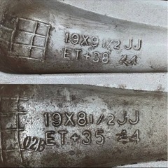 決まりました値下げ19インチホイール