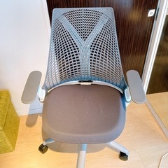 ハーマンミラー セイルチェア グレー 白