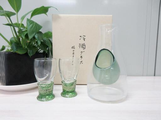 ■佐々木クリスタル/冷酒グラスセット/未使用品■