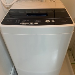 アクア全自動洗濯機　AQW-BK45G-FB  引取り8,500円