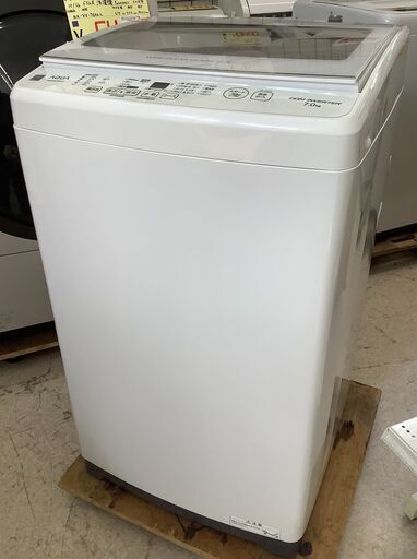2020 AQUA 7．0kg全自動洗濯機 keyword キーワードホワイト AQW-GV7E8 