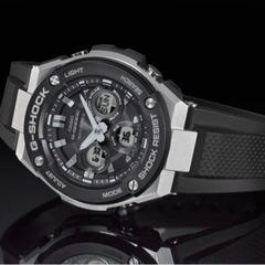 【新品未使用】G-SHOCK/GショックG-STEEL/Gスチール GST-W300-1AJF ソーラー 電波 デジアナ CASIO/カシオ