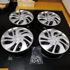 ホンダフリードGB5 純正 スチールホイール+ホイールキャップ 4本セット