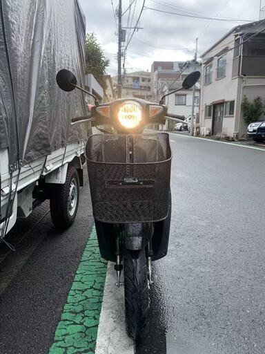 東京豊島区大塚のバイクや　スズキレッツCA4AA 黒色現役バイク自賠責付き試乗も可能,乗って帰れます！