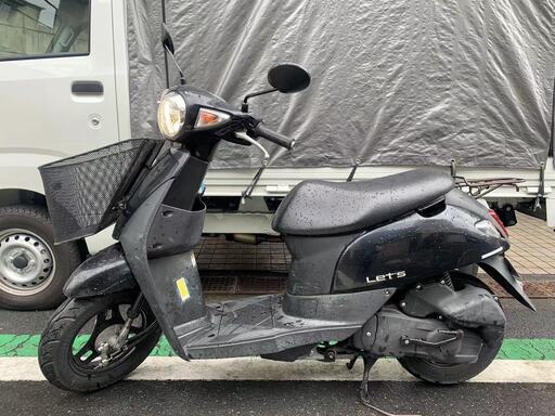 東京大塚発スズキ レッツ4 バスケット バイク自賠責付き試乗も