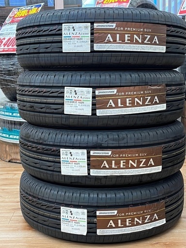 週末値引きブリヂストンALENZA LX100 225/65R17新品夏タイヤ 【公式通販】