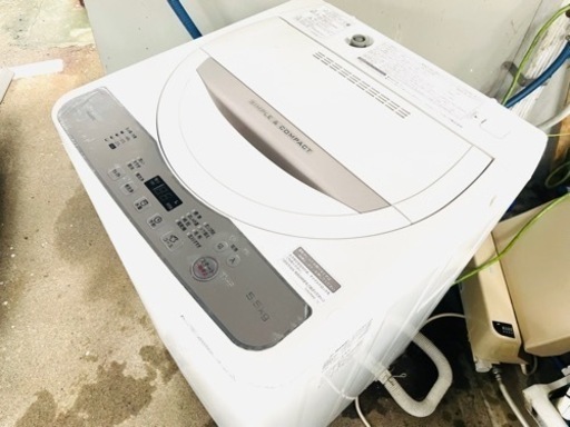 2018年 SHARP 製洗濯機　55L