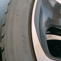 ウィッシュに付けてました！夏用18inch