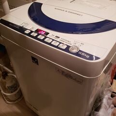 SHARP　洗濯機　ES-G5E2　2015年製　5.5㎏　旭川