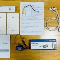 アルパイン ALPINE VIE-X08S 10系 アルファード 付属品多数