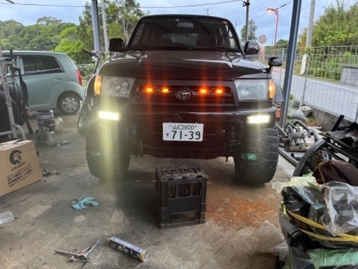 ハイラックスサーフ185 ディーゼルリフトアップ Higa 国頭のランドクルーザーの中古車 ジモティー