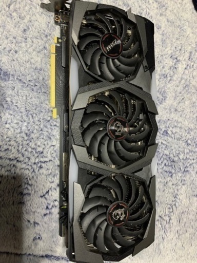 24日までに現金手渡しで6.5万円まで値下げ　RTX2070super