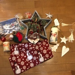クリスマス飾り、雑貨セット