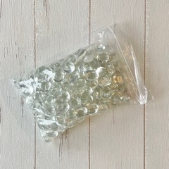 【ネット決済・配送可】ガラス製玉砂利　1kg