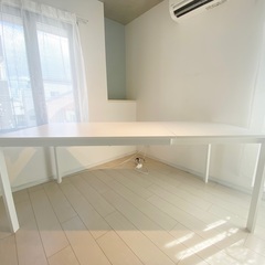 受付中！【IKEA ダイニングテーブル（伸長可）VANGSTA ヴァングスタ  