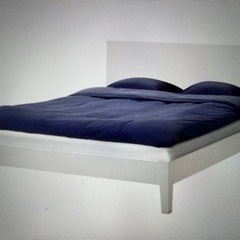 IKEA ベッドフレーム クインサイズ NORDLI ベッドF ...