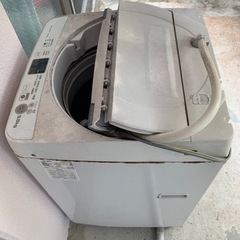 洗濯機　5.5kg (脱水機能に異常有り)