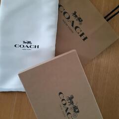 正規品　COACH空箱&紙袋&布袋