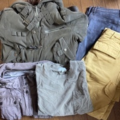 ミリタリー系の服まとめて ゆう 世田谷の服 ファッションの中古 古着あげます 譲ります ジモティーで不用品の処分