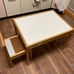 IKEA 子供テーブルチェアセット
