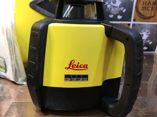 ライカ　回転レーザー　Rugby610　中古品 ライカ 回転レーザー RUGBY610 中古品 受光器有 【公式通販】