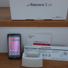 ドコモ ARROWS Ｘ LTE【F-05D】スマートフォン　ワ...