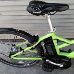 ヤマハ電動自転車VIENTA PM26V 26インチ 内装5段 黄緑 美品 配送無料