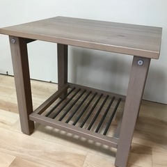 決定済　ベッドサイドテーブル　IKEA RYKENE 美品